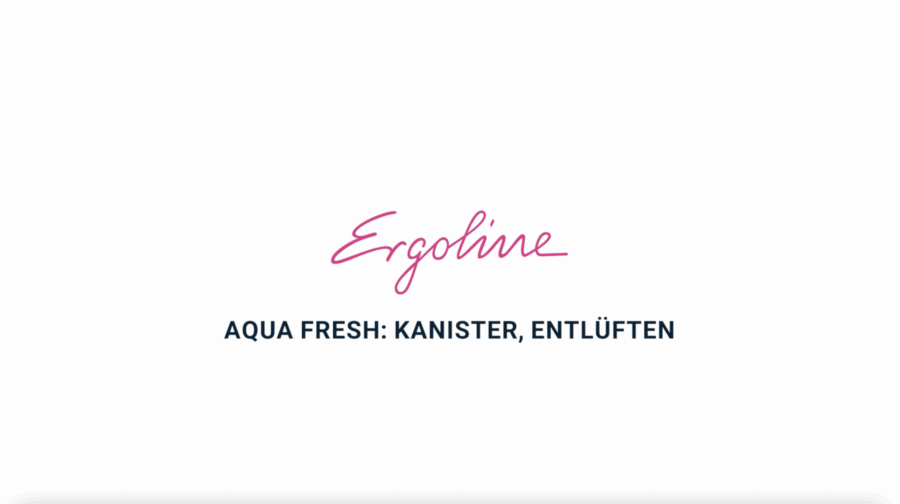 JK-Academy-Ergoline-Fusion-AquaFresh-Kanister-entlüften